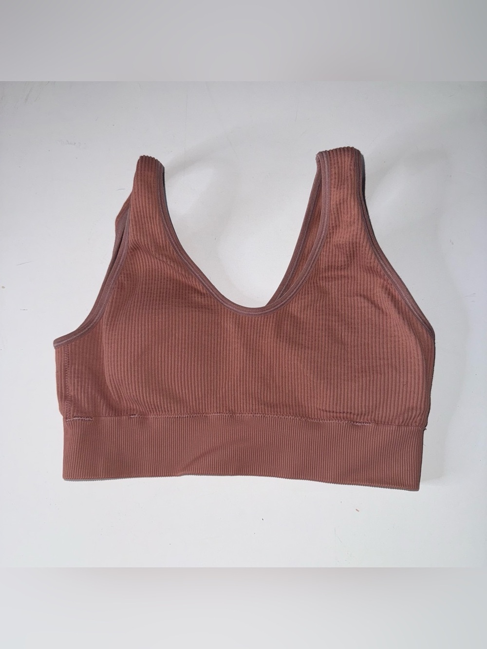 Aerie Ribbed Scoop Neck Bralette